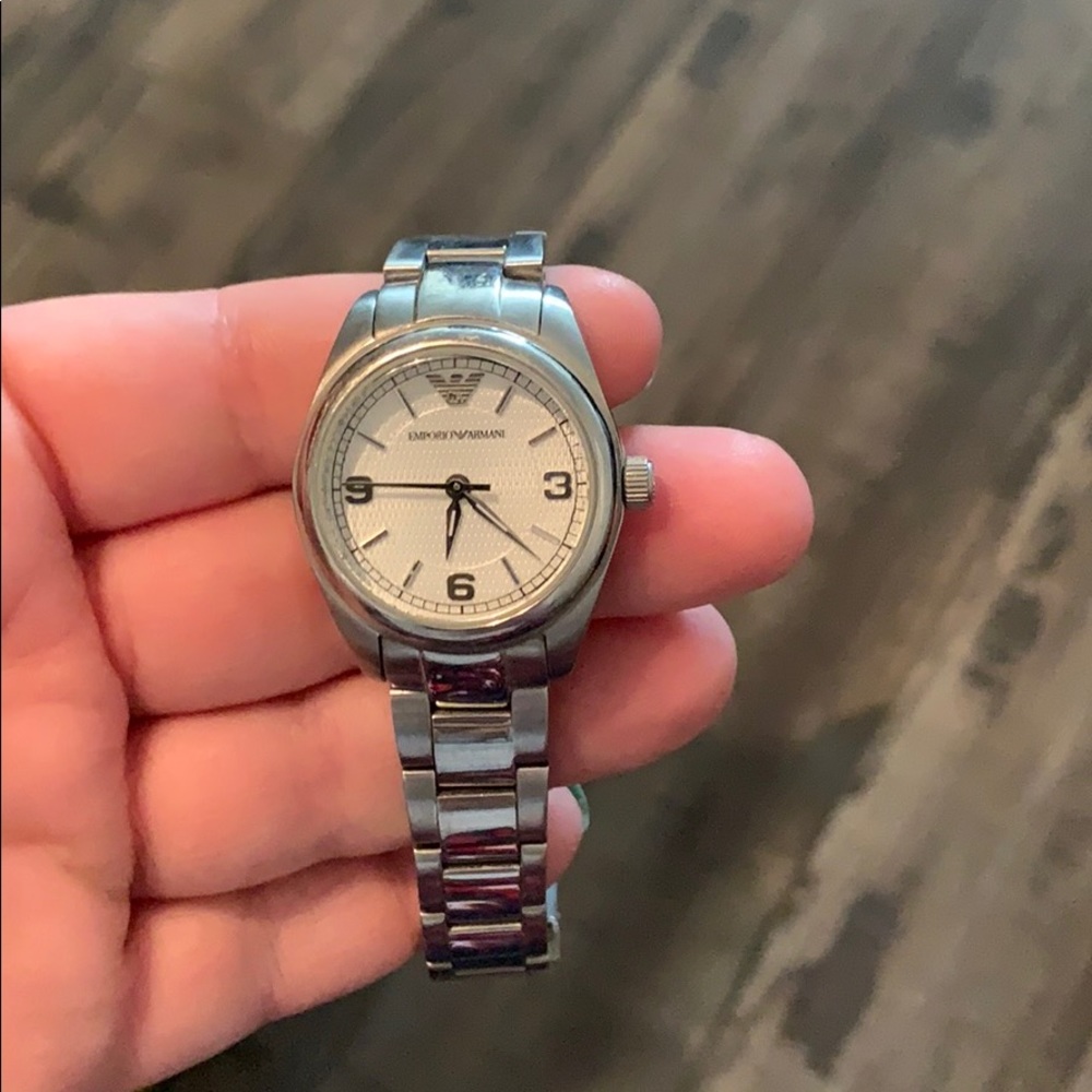 Emporio Armani Silver Watch